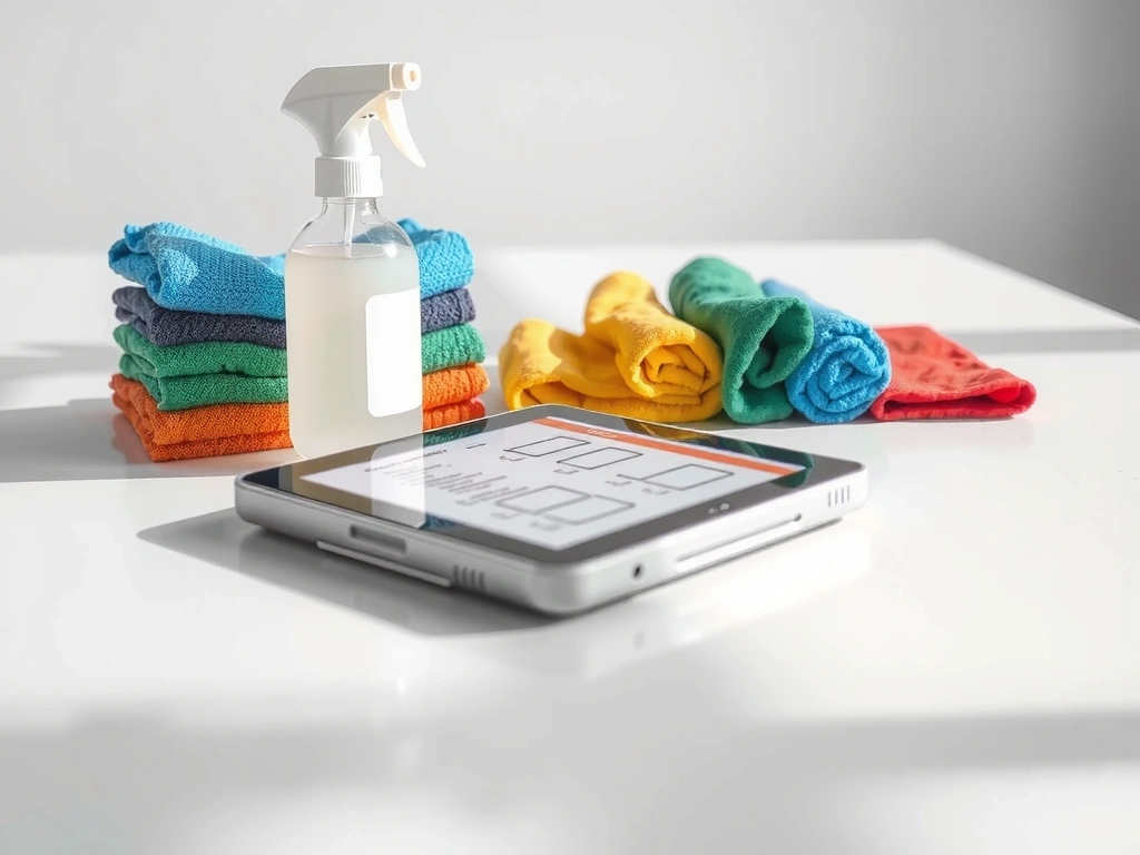 Our precision cleaning tools with color-coded cloths